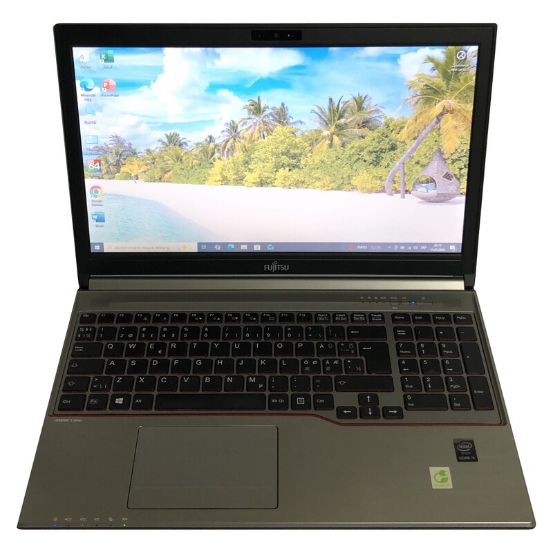 Ноутбук Fujitsu Lifebook E754 / 15.6" (1366х768) / i5-4210M / 8GB / 320GB HDD / Win10Pro - Б/в