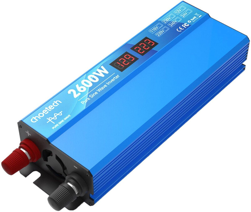 Автомобильный инвертор Choetech CJ2600Q-V2 2600W
