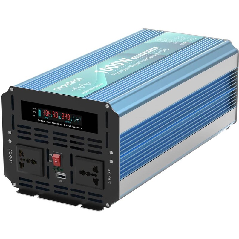 Автомобільний інвертор Choetech INV-C1000WUPS-EU 2000W
