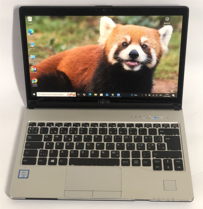 Ноутбук Fujitsu LifeBook S936 / 13.3" FullHD IPS Touch / i5-6300U / 8GB / 256GB SSD / Win10Pro / Backlight - Б/в