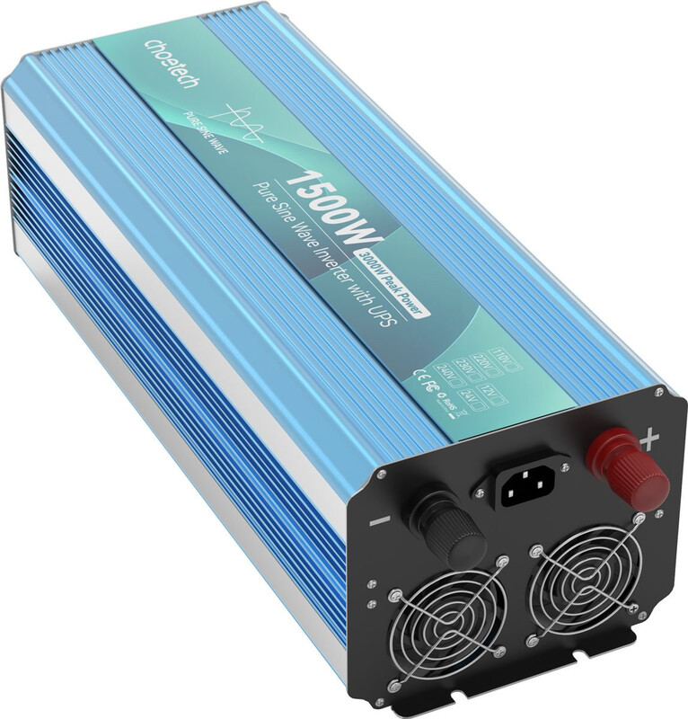 Автомобильный инвертор Choetech INV-C1500WUPS-EU 3000W