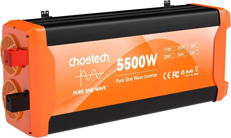 Автомобільний інвертор Choetech CJ5000Q-V2 5500W
