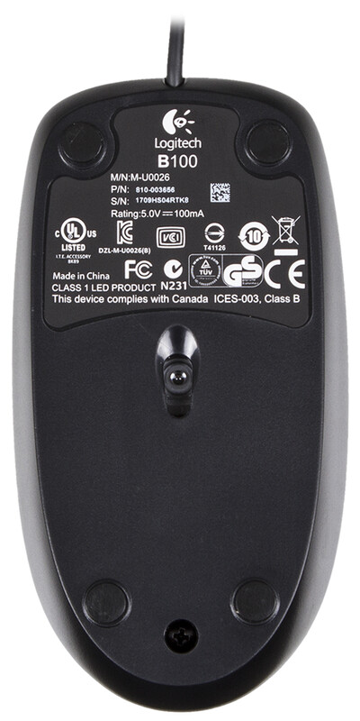 Миша Logitech B100 Black (910-003357)_promo