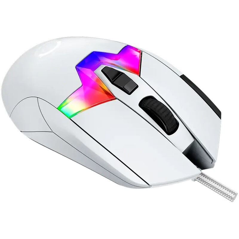 Мышь Lorgar Pro MSP80 Wired USB White (LRG-MSP80-WH)