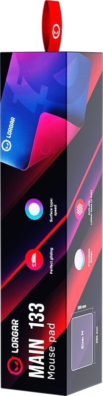 Iгрова поверхня Lorgar Main 133 Purple (LRG-GMP133)