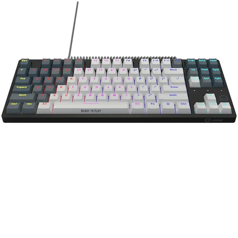 Клавиатура Lorgar Advanced Azar 514TKL Wired White (LRG-GK514TKL-WH-UA)
