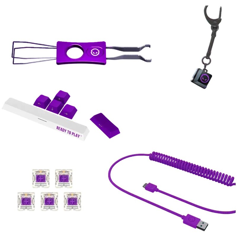 Клавіатура Lorgar Pro KBP70MW Wireless White (LRG-KBP70MW-WH-US)