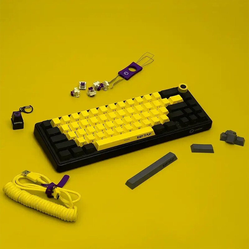 Клавиатура Lorgar Pro KBP70MW Wireless Yellow (LRG-KBP70MW-YL-US)