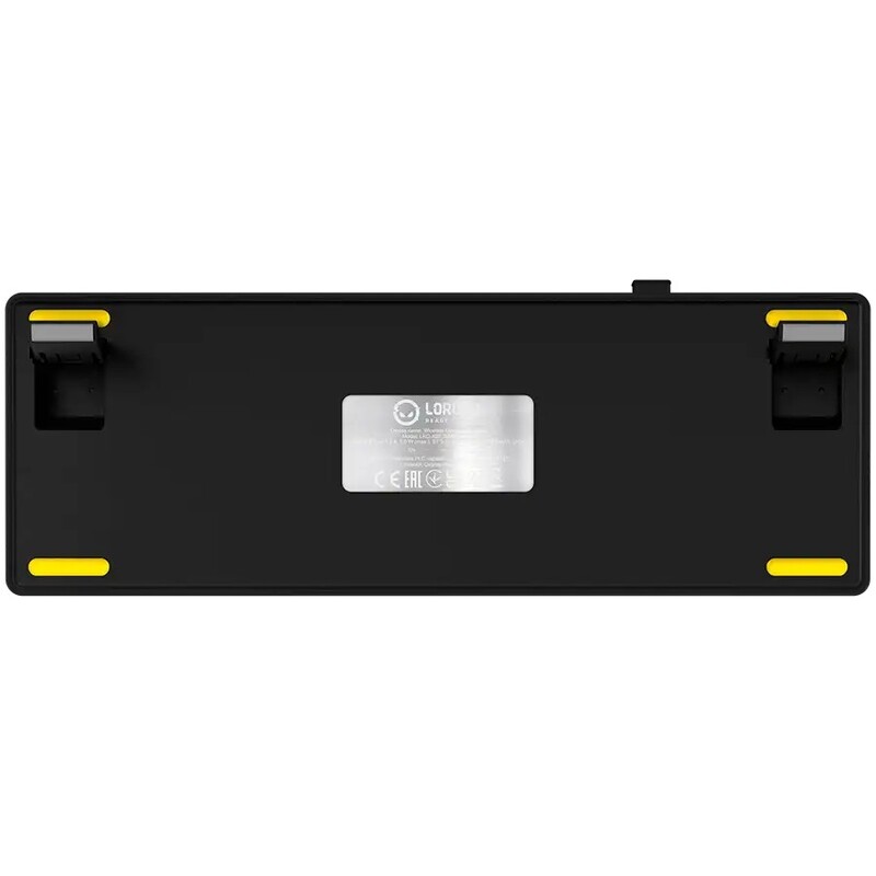 Клавиатура Lorgar Pro KBP70MW Wireless Yellow (LRG-KBP70MW-YL-US)