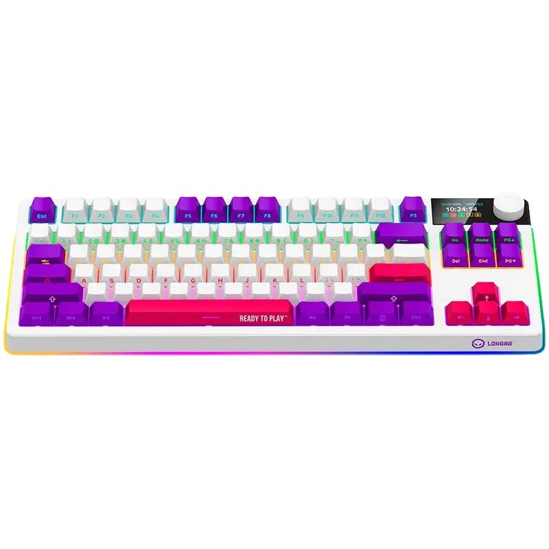 Клавіатура Lorgar Pro KBP70TKLW Wireless White (LRG-KBP70TKLW-WH-US)