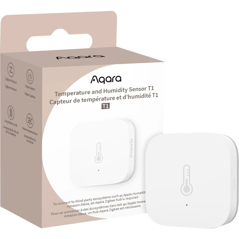 Датчик температури та вологості Aqara T1 TH-S02D
