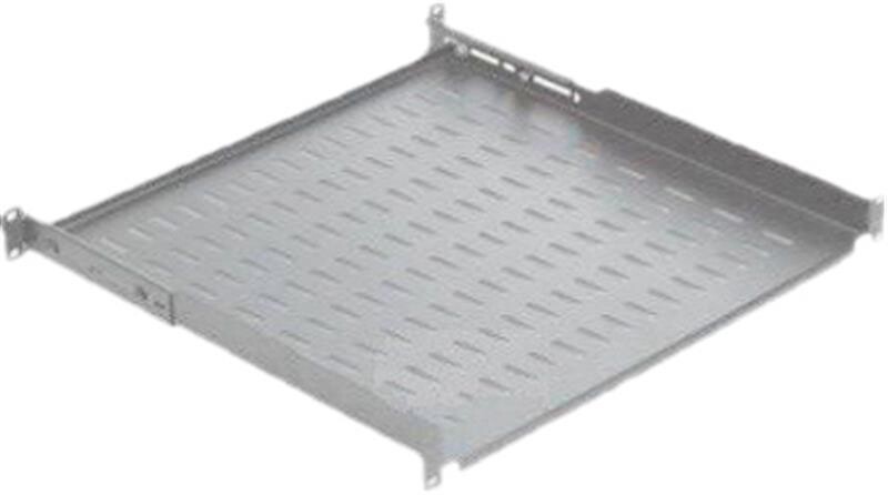 Полка регулируемая Mirsan 19" 1U 500-600, RAL 7035 (MR.SBR60.02_YK)