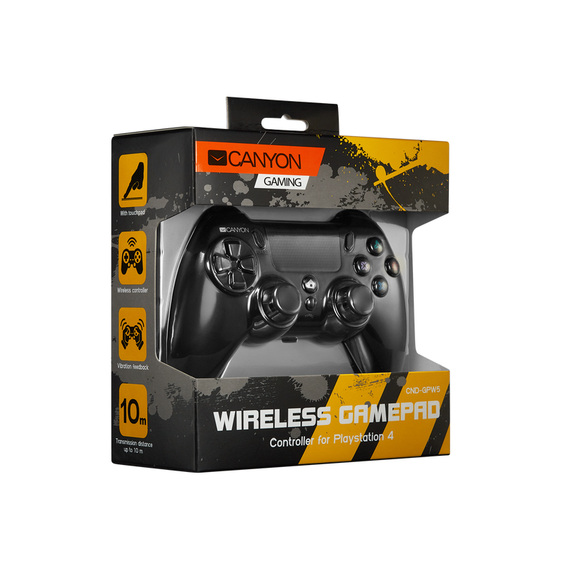 Геймпад беспроводной Canyon CND-GPW5 Black USB