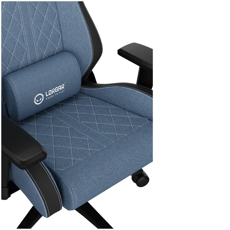 Кресло для геймеров Lorgar Pro CHA41 White/ Blue (LRG-CHA41-BL)
