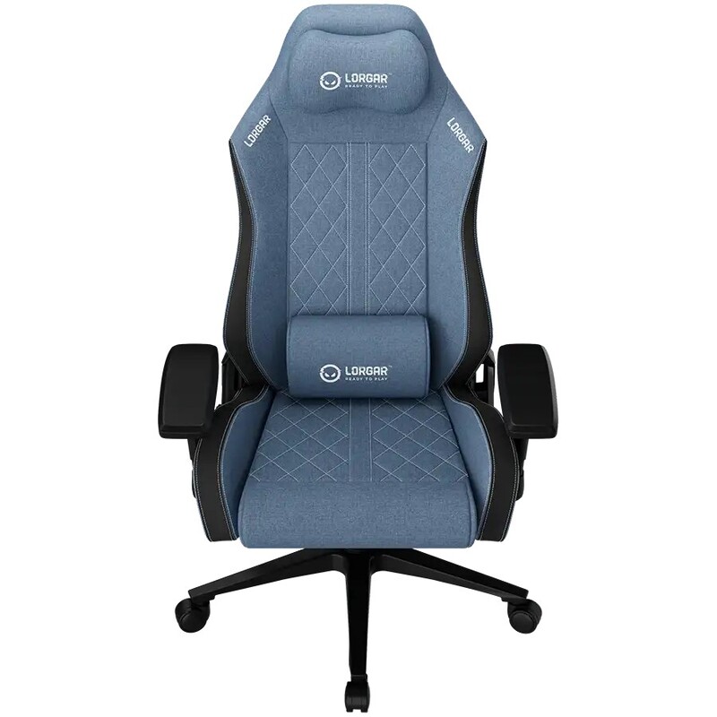 Кресло для геймеров Lorgar Pro CHA41 White/ Blue (LRG-CHA41-BL)