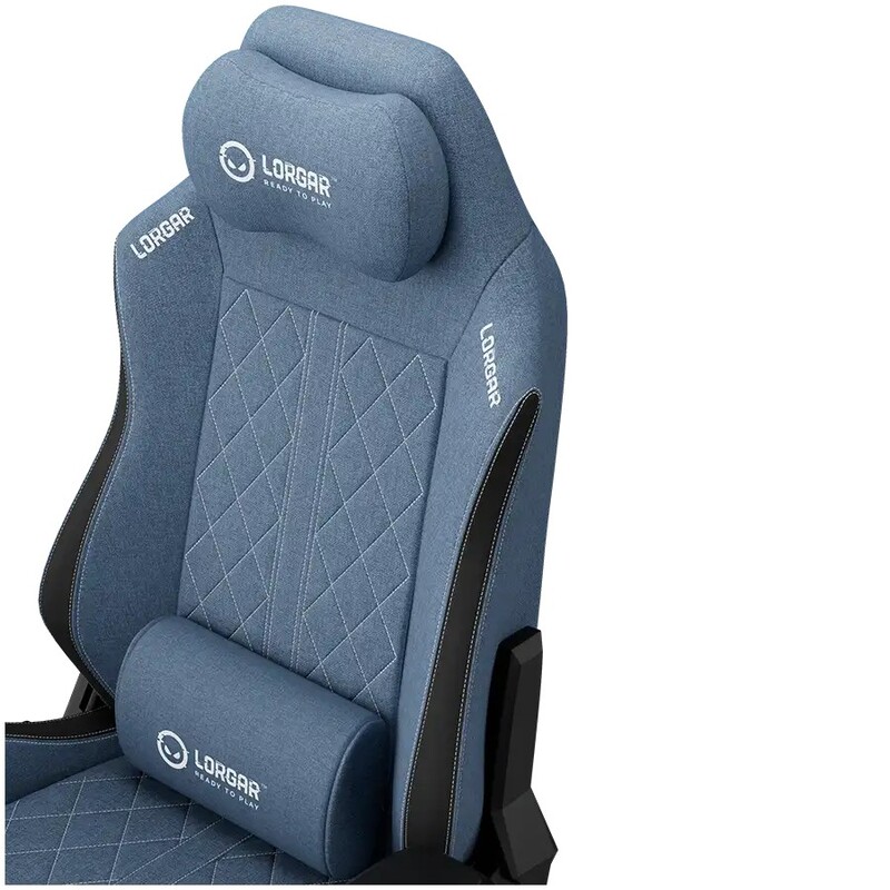 Кресло для геймеров Lorgar Pro CHA41 White/ Blue (LRG-CHA41-BL)