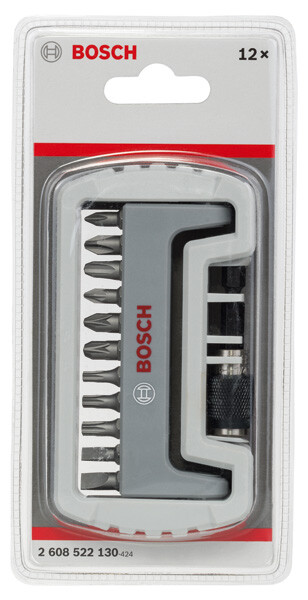 Набір біт Bosch Professional SL,PH,PZ,T, 25 мм, 11шт, магнітний тримач (2.608.522.130)