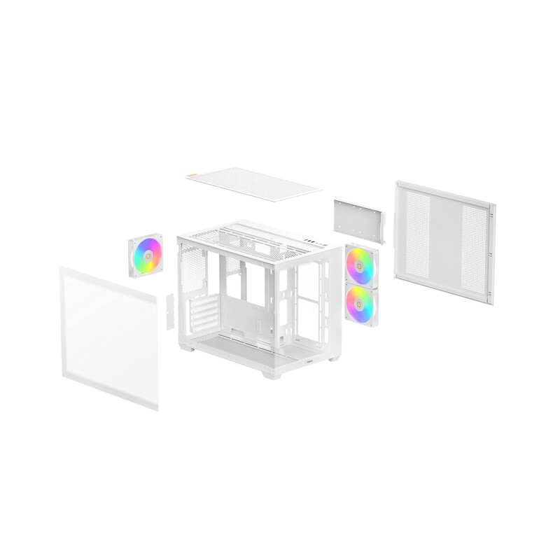 Корпус Ocypus Gamma C54 ARGB White (GAMMA-C54-WHD300XX-GL)