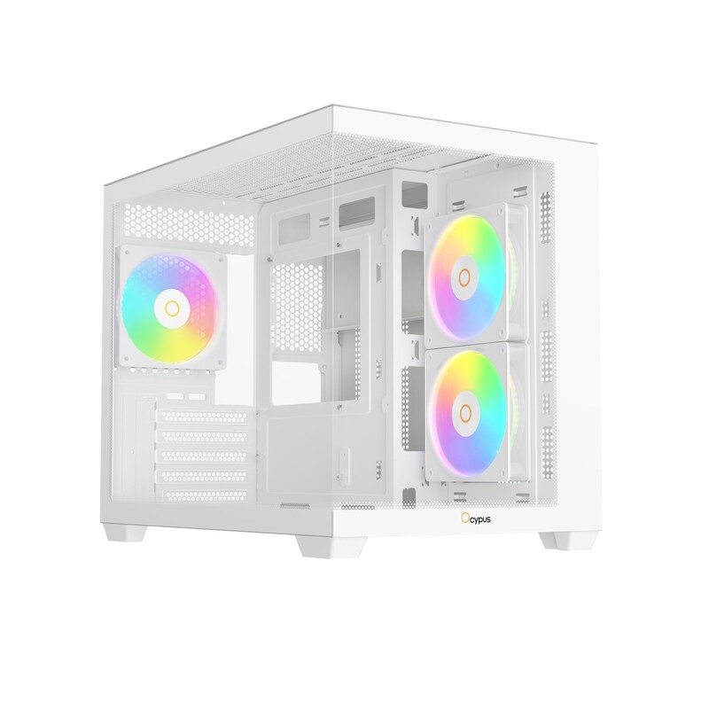 Корпус Ocypus Gamma C54 ARGB White (GAMMA-C54-WHD300XX-GL)