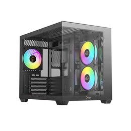 Корпус Ocypus Gamma C54 ARGB Black (GAMMA-C54-BKD300XX-GL)