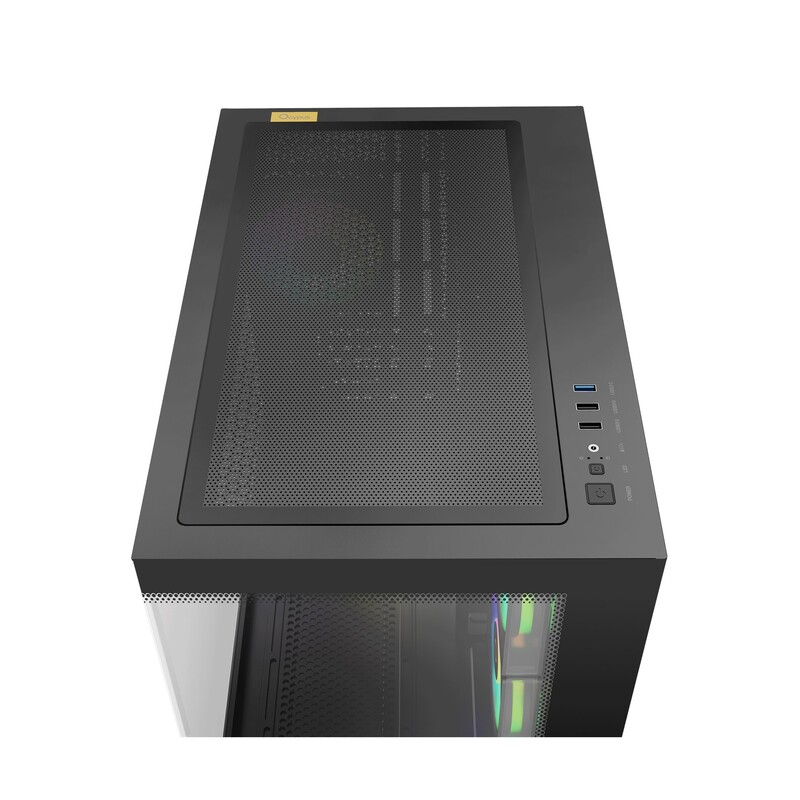 Корпус Ocypus Gamma C54 ARGB Black (GAMMA-C54-BKD300XX-GL)