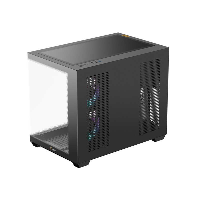 Корпус Ocypus Gamma C54 ARGB Black (GAMMA-C54-BKD300XX-GL)