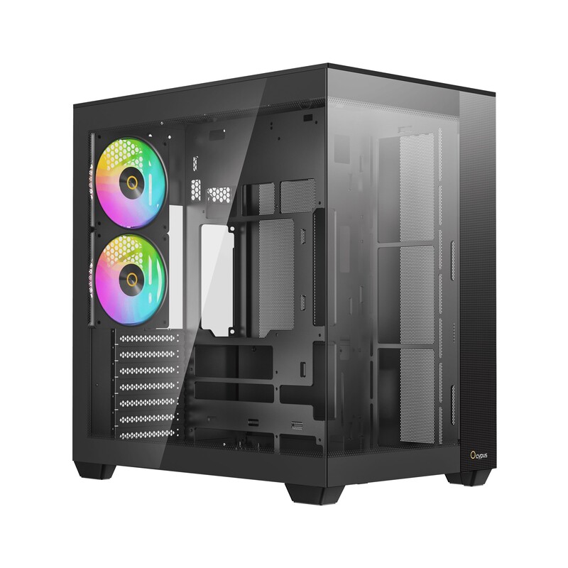 Корпус Ocypus Delta C74 ARGB Black (DELTA-C74-BKD200XX-GL)