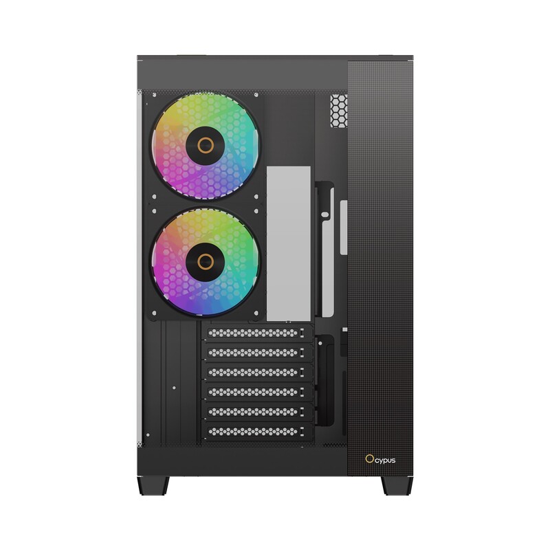Корпус Ocypus Delta C74 ARGB Black (DELTA-C74-BKD200XX-GL)