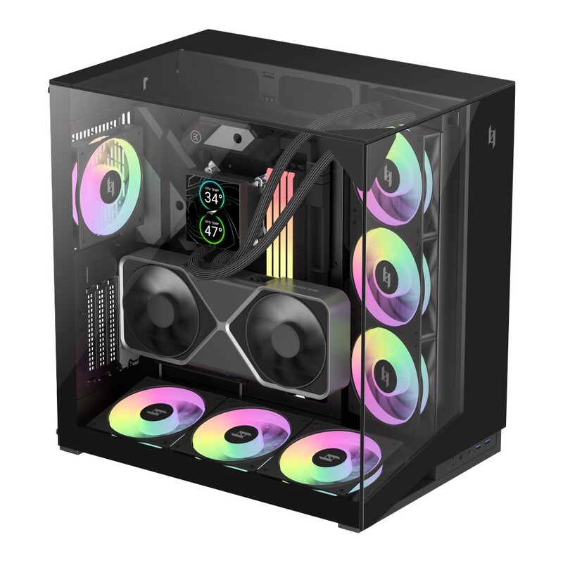 Корпус GameMaxNEX C56 VC BK