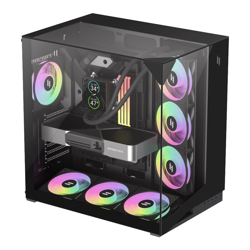 Корпус GameMaxNEX C56 VC BK