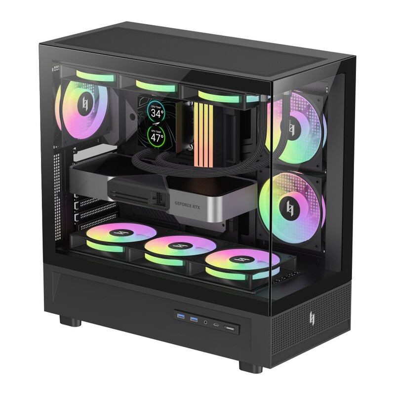 Корпус GameMax NEX C51 BK