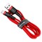 Фото - Кабель Baseus Cafule USB-Lightning, 1м Red-Red (CALKLF-B09) | click.ua