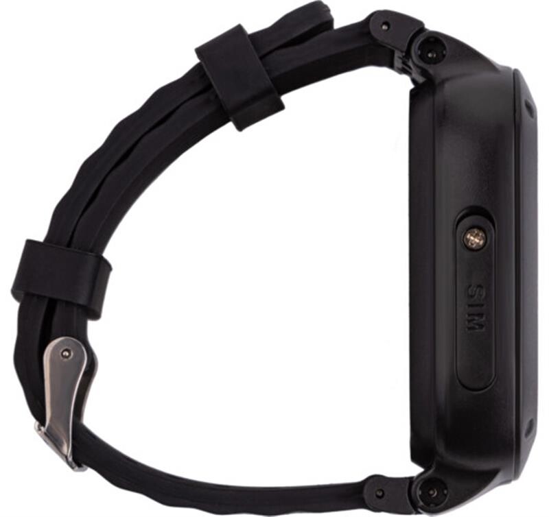 Дитячий смарт-годинник AmiGo GO004 SP Camera+LED Black