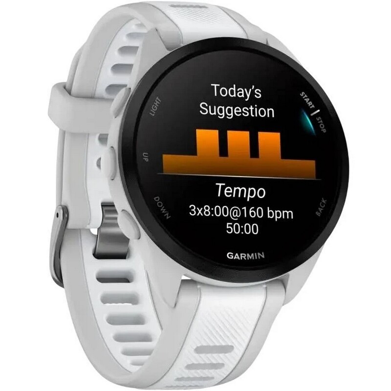 Смарт-годинник Garmin Forerunner 165 Music White (010-02863-31)