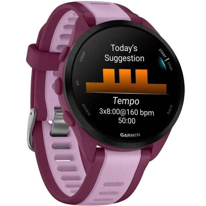 Смарт-годинник Garmin Forerunner 165 Music Berry/Lilac (010-02863-33)