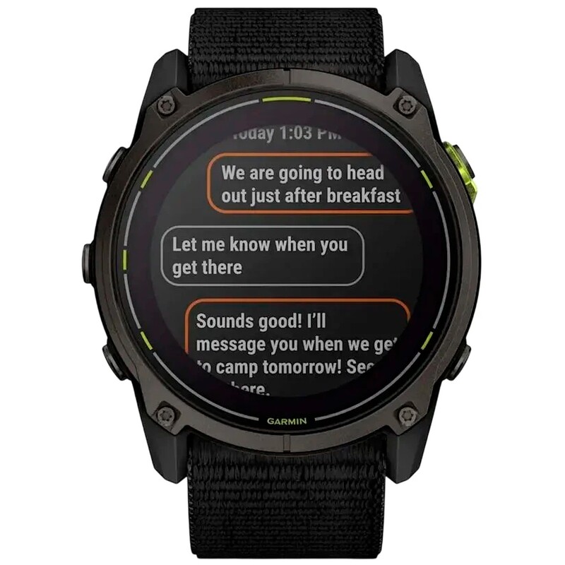 Смарт-годинник Garmin Enduro 3 Black (010-02751-01)