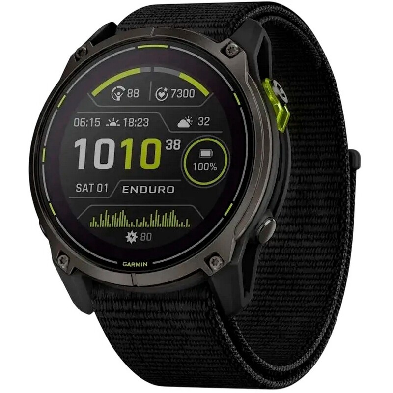 Смарт-годинник Garmin Enduro 3 Black (010-02751-01)