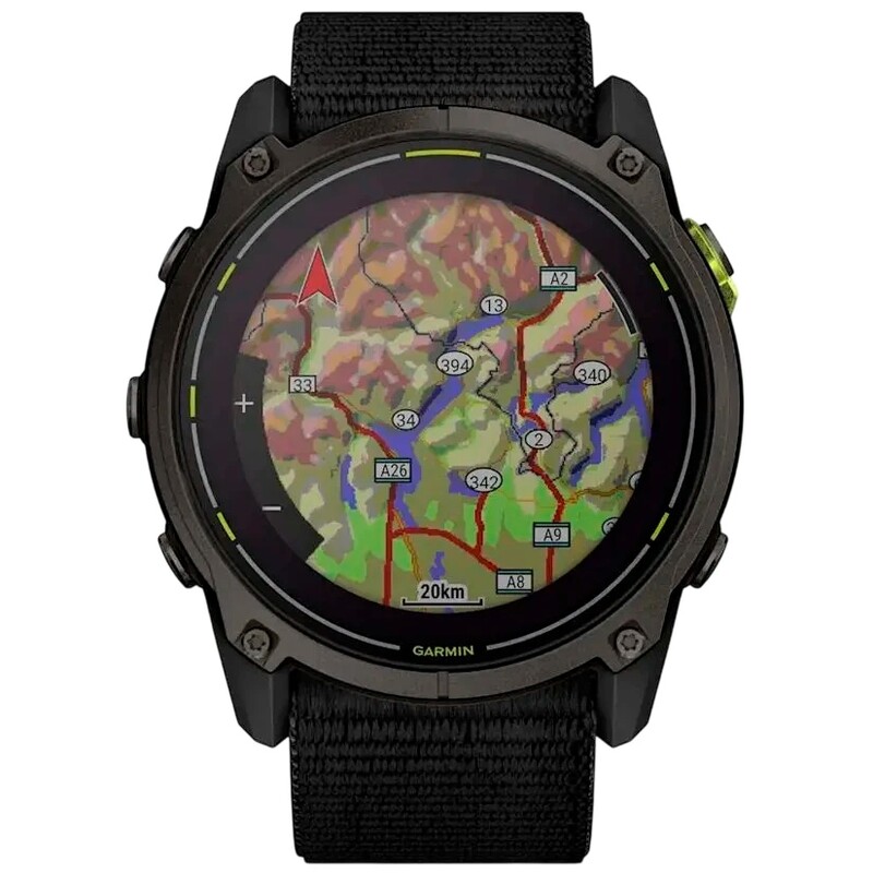 Смарт-годинник Garmin Enduro 3 Black (010-02751-01)
