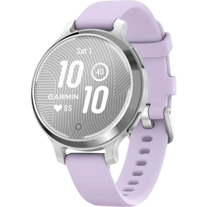 Смарт-годинник Garmin Lily 2 Active Silver/Purple Jasmine (010-02891-01)