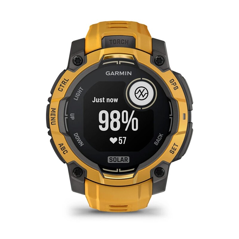 Смарт-часы Garmin Instinct 3 Sunburst/Gray (010-02934-02)