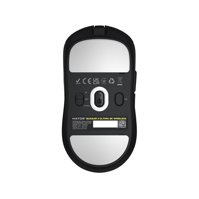 Миша бездротова Hator Quasar 3 Ultima 8K Wireless Black (HTM762)