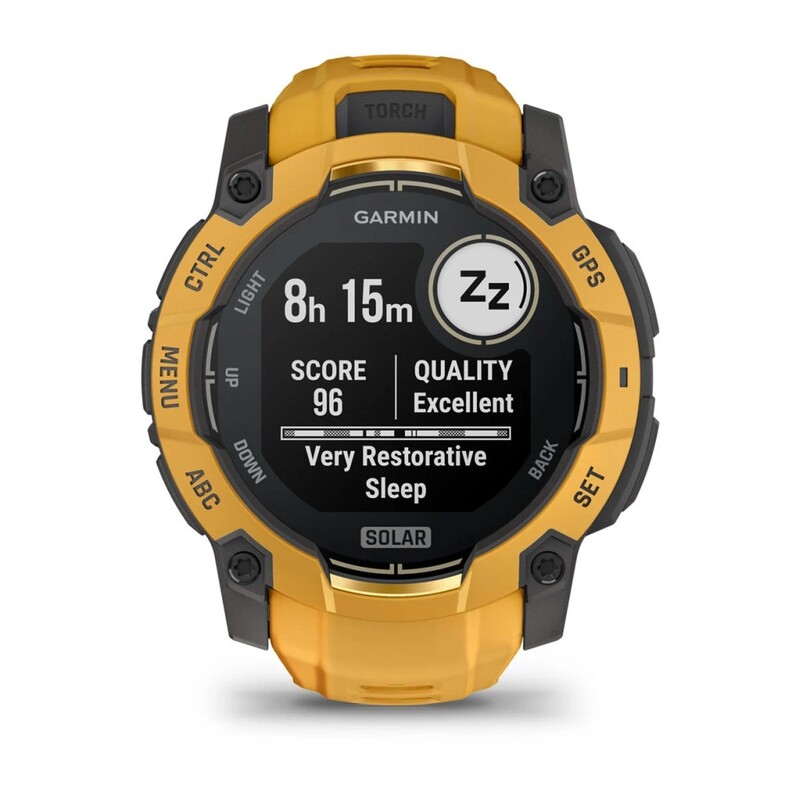 Смарт-часы Garmin Instinct 3 Sunburst/Gray (010-02935-02)