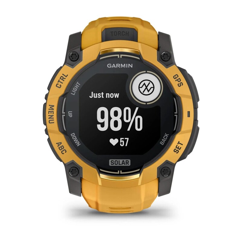 Смарт-часы Garmin Instinct 3 Sunburst/Gray (010-02935-02)