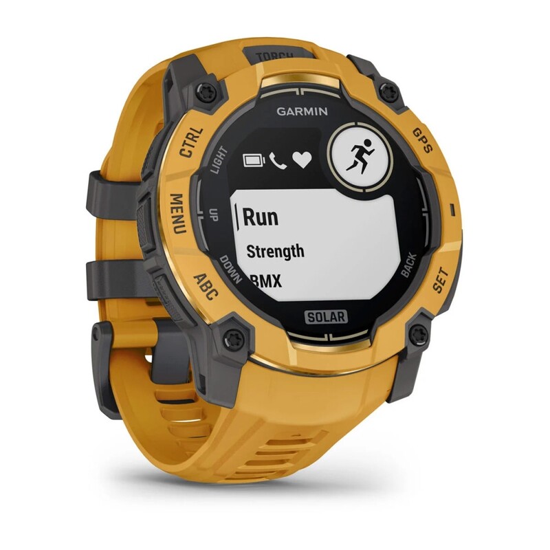 Смарт-часы Garmin Instinct 3 Sunburst/Gray (010-02935-02)