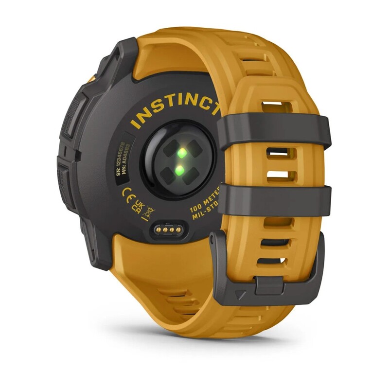 Смарт-часы Garmin Instinct 3 Sunburst/Gray (010-02935-02)