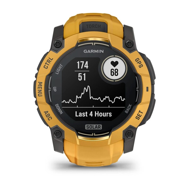 Смарт-часы Garmin Instinct 3 Sunburst/Gray (010-02935-02)