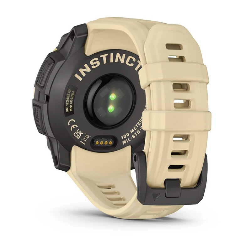 Смарт-часы Garmin Instinct 3 Citrine/Gray (010-02936-02)