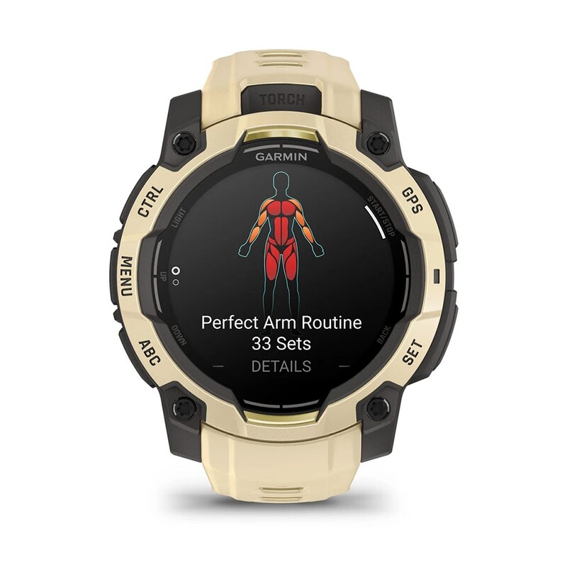 Смарт-часы Garmin Instinct 3 Citrine/Gray (010-02936-02)