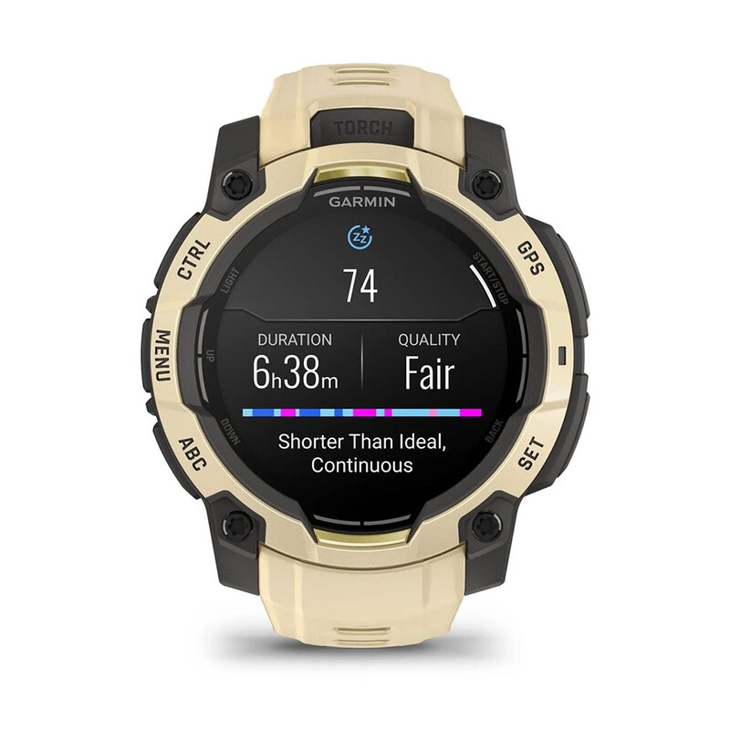 Смарт-часы Garmin Instinct 3 Citrine/Gray (010-02936-02)