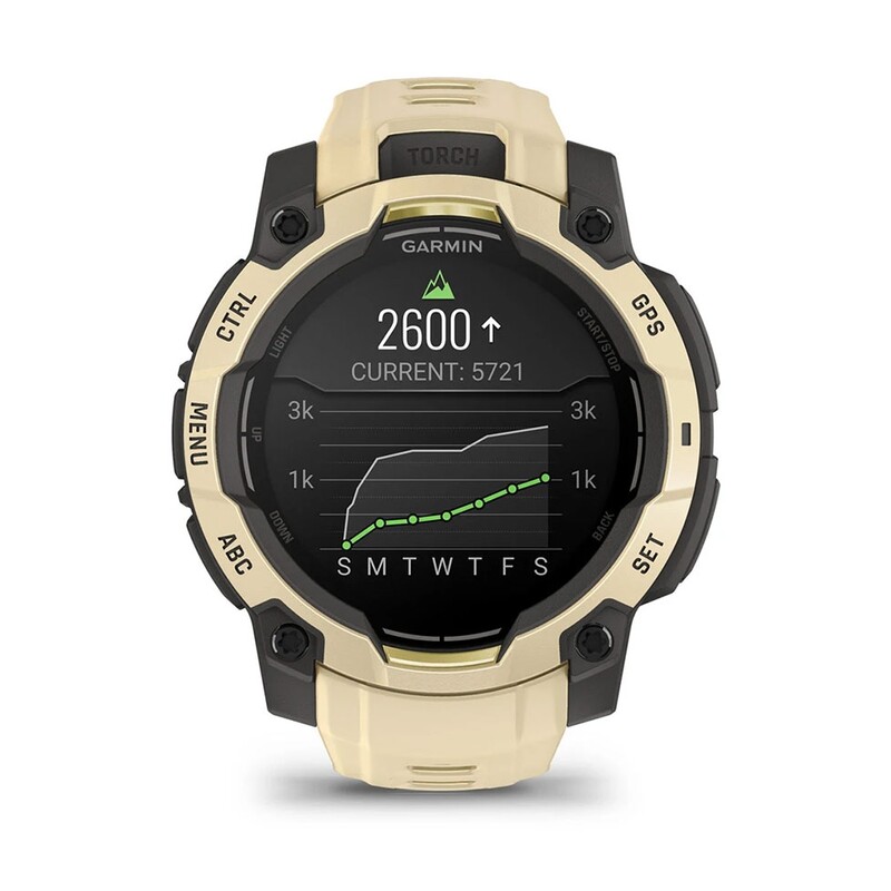 Смарт-часы Garmin Instinct 3 Citrine/Gray (010-02936-02)